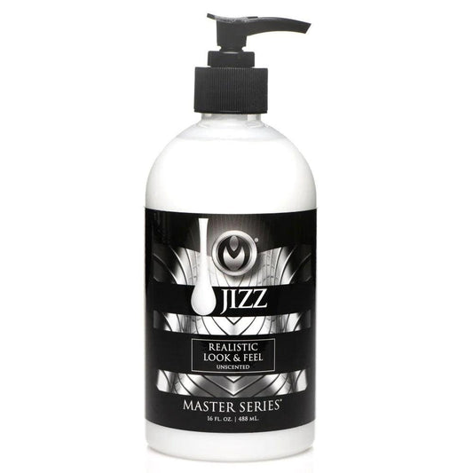 Master Series Jizz Unscented Water-Based Body Glide - 16 Oz - Love It Wet