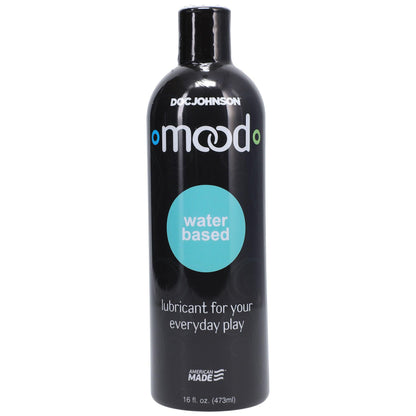 Mood - Water Based Lube - 16 Fl. Oz. / 473ml - Love It Wet