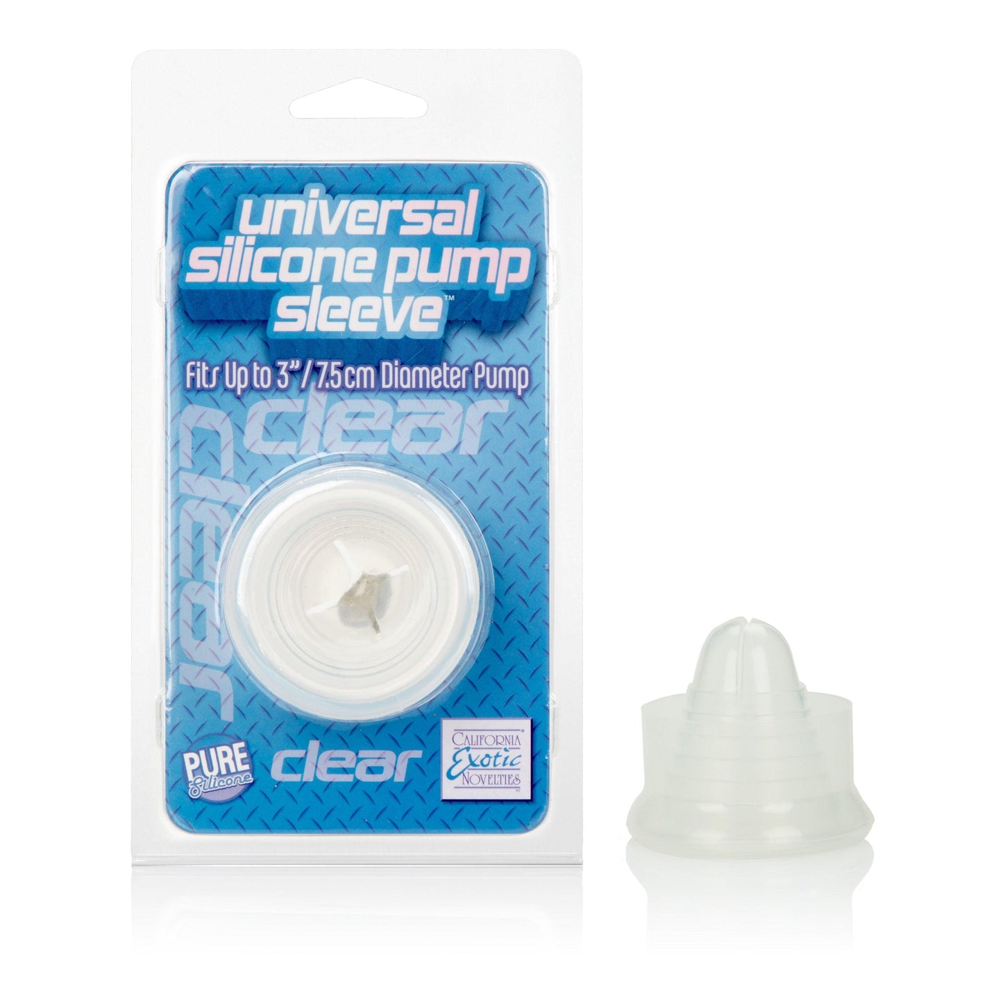 Universal Silicone Pump Sleeve - Clear - Love It Wet