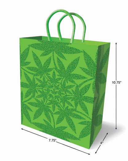 Glitter Ganja Gift Bag - Green - Love It Wet