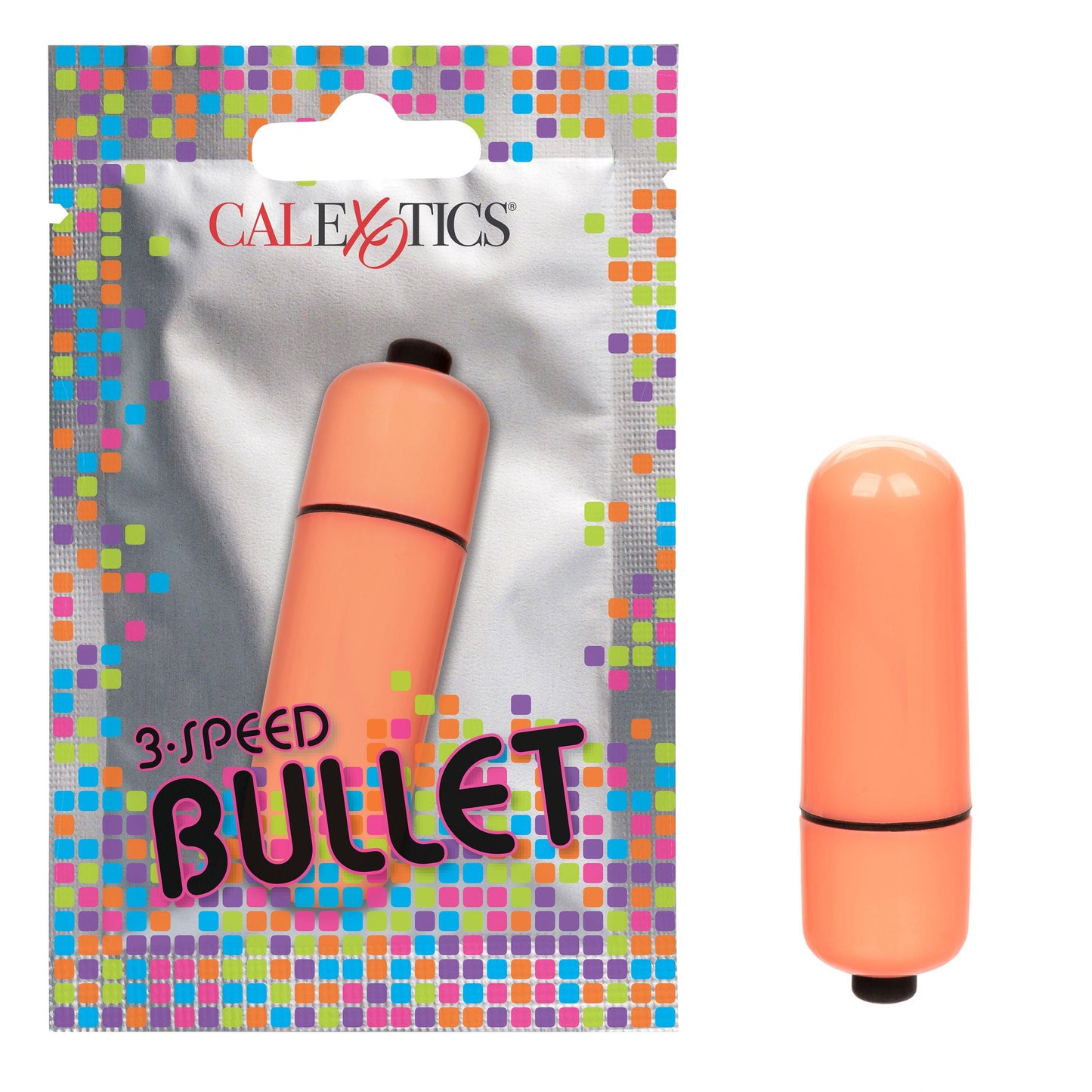 Foil Pack 3-Speed Bullet - Orange - Love It Wet