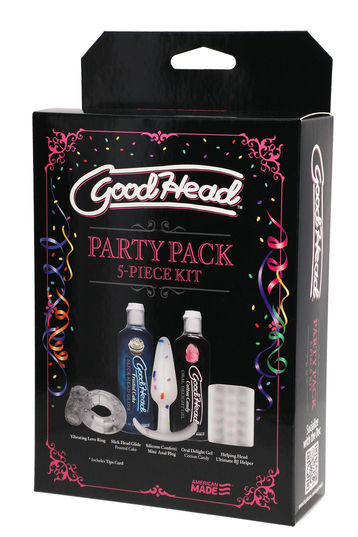 Goodhead - Party Pack - 5 Piece Kit - Love It Wet