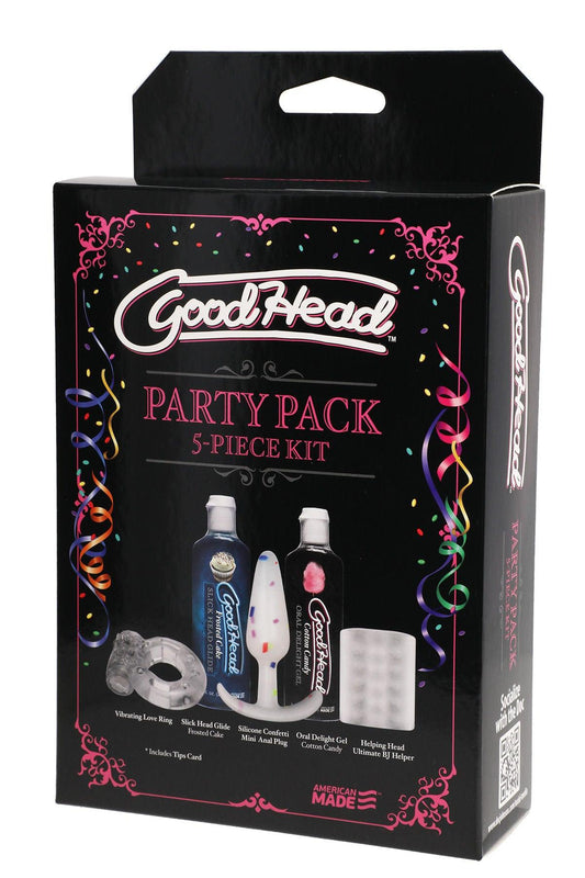 Goodhead - Party Pack - 5 Piece Kit - Love It Wet
