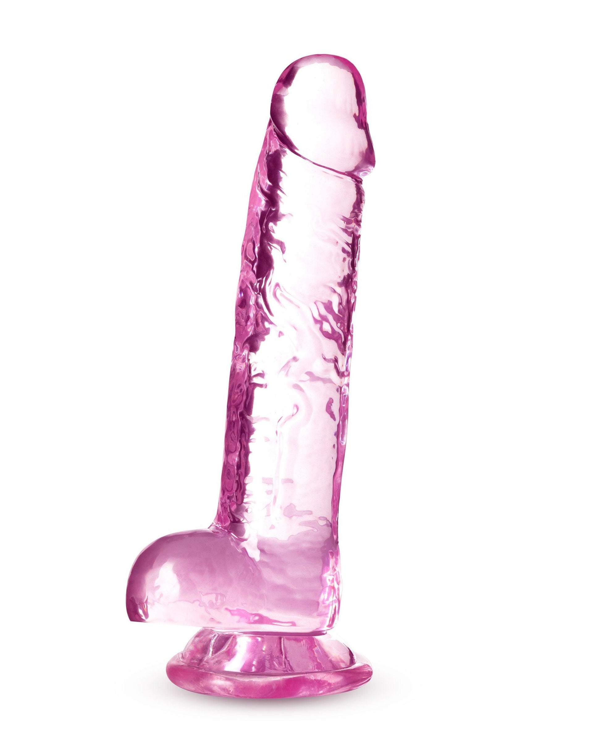 Naturally Yours - 7 Inch Crystalline Dildo - Diamond - Love It Wet