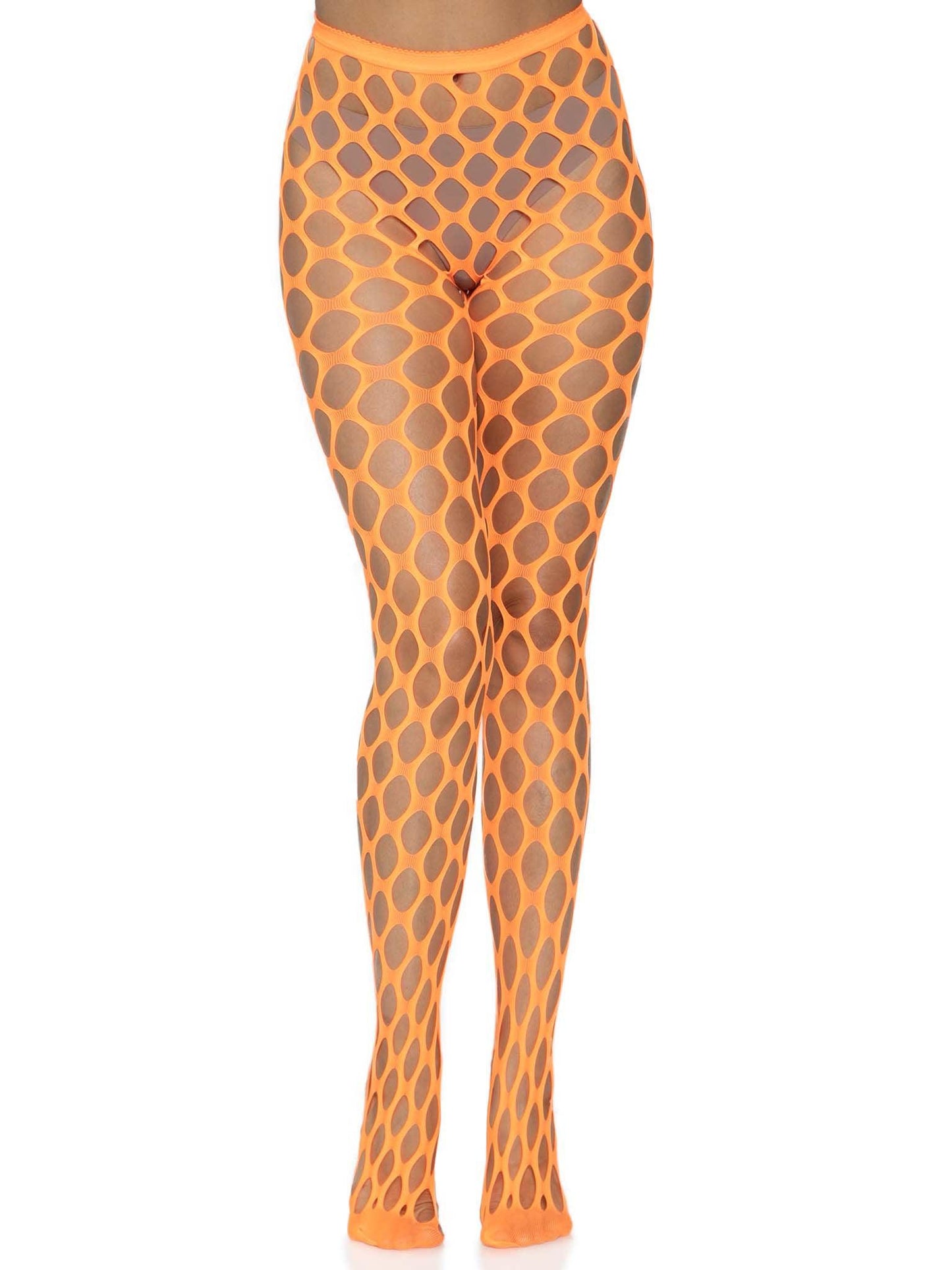 Jumbo Pothole Net Tights - Neon Blue - One Size - Love It Wet