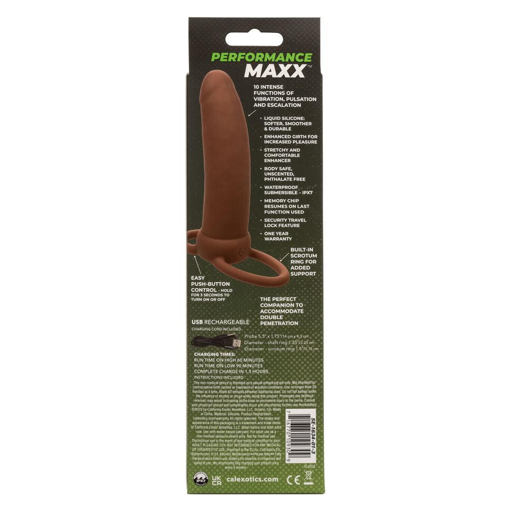 Performance Maxx Rechargeable Thick Dual Penetrator - Ivory - Love It Wet