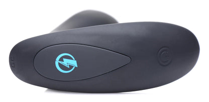 E-Stim and Vibrating Prostate Massager - Black - Love It Wet