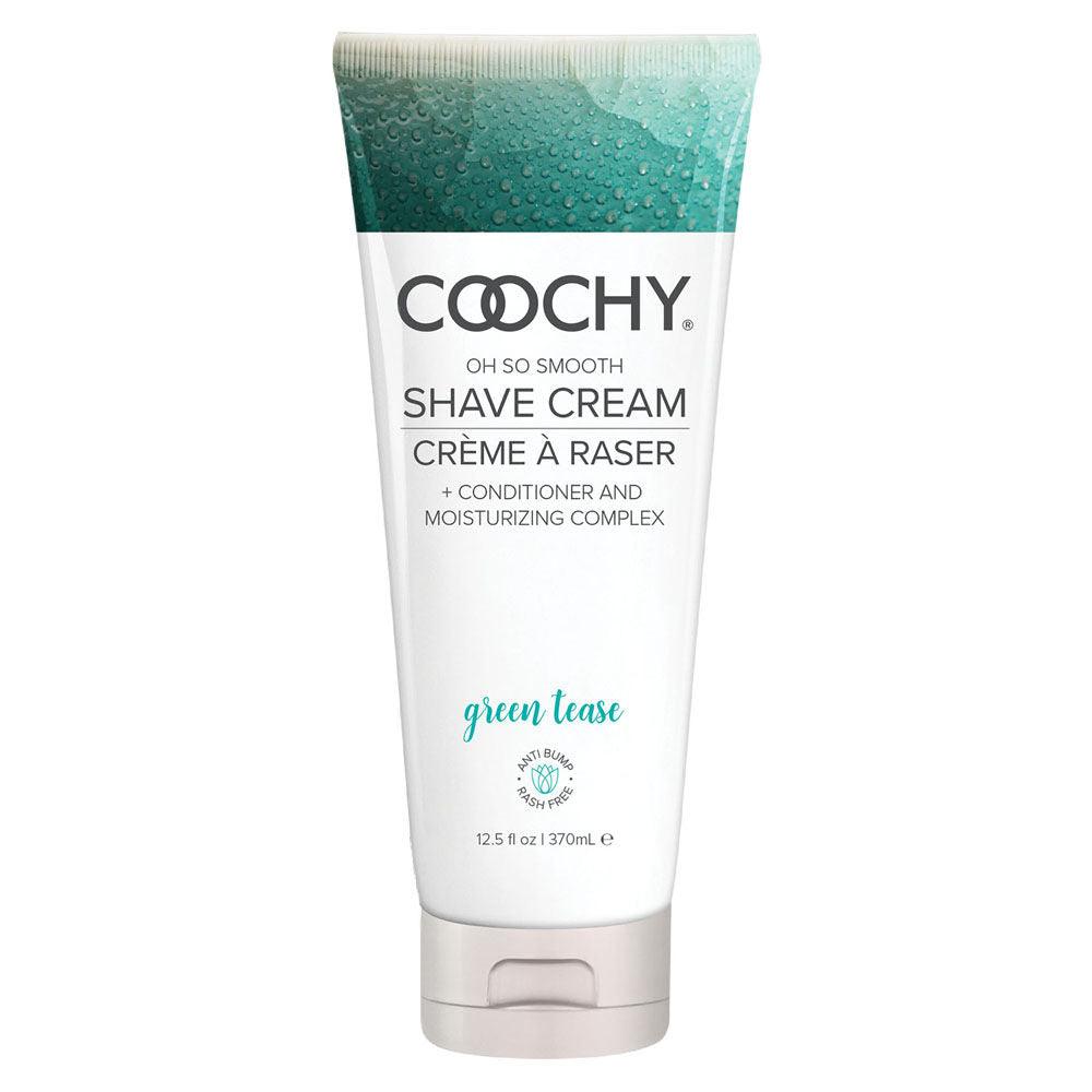 Coochy Shave Cream Green Tease 12.5 Fl Oz. - Love It Wet