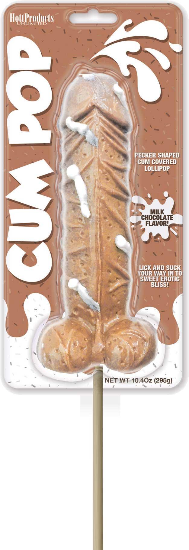 Cum Cock Pops - Milk Chocolate - Love It Wet