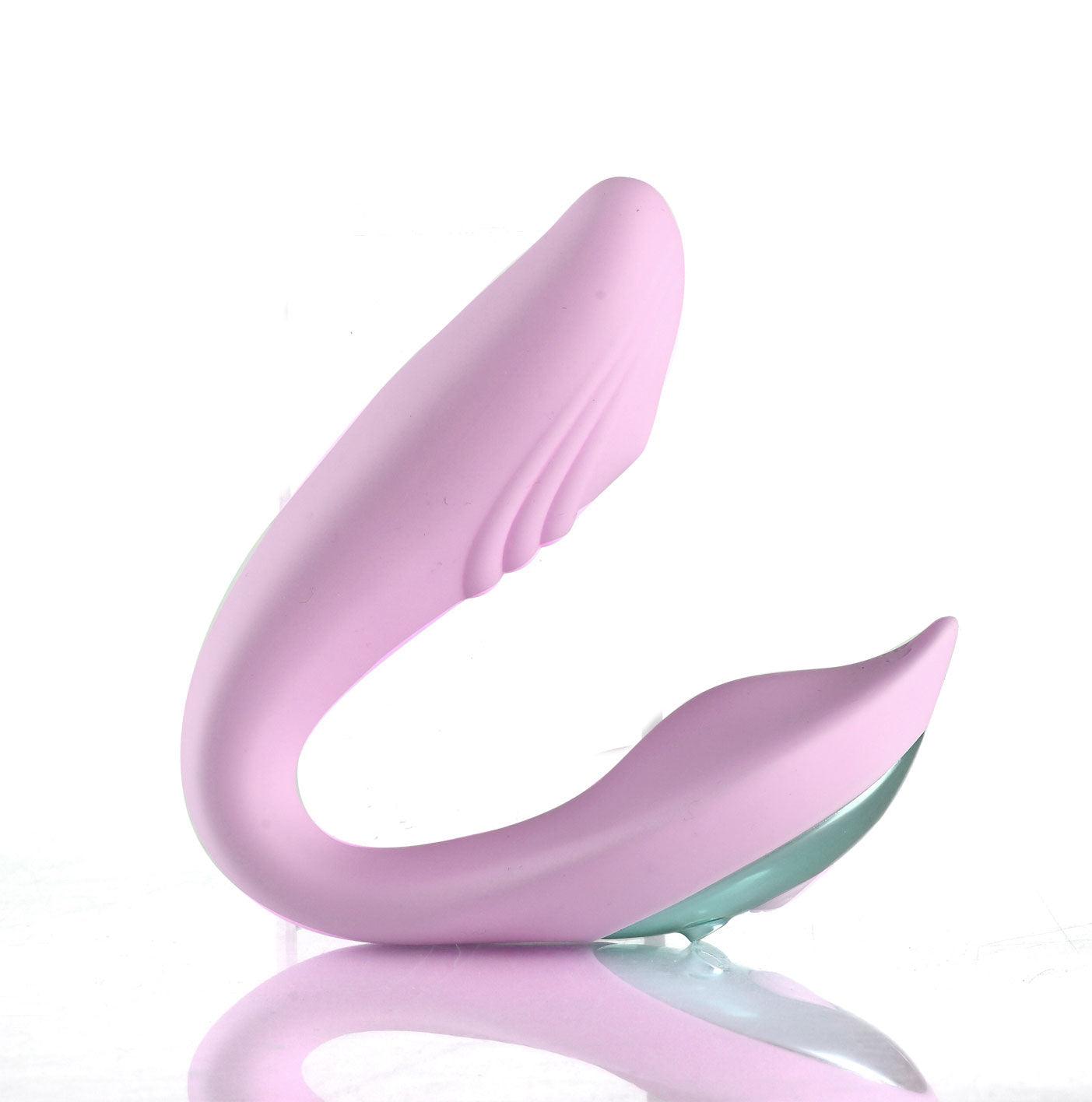 Harmonie Rechargeable Remote Silicone Bendable Vibrator - Pink - Love It Wet