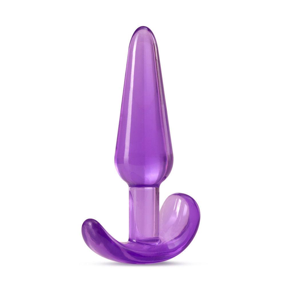 B Yours - Slim Anal Plug - Purple - Love It Wet